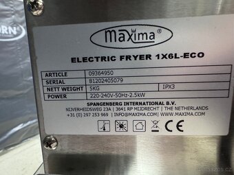 Fritéza Maxima profi - 2