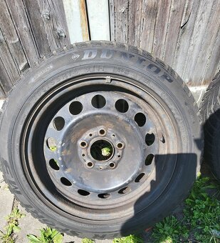 Plechové disky na kola pro BMW , 16" včetně zimních pneu - 2