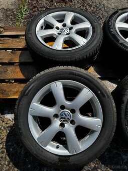 Alu kola, disky r16 5x112 VW 205/55/16 - 2