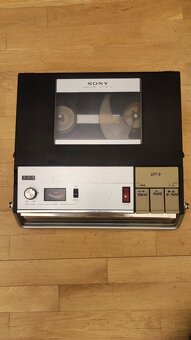 Přenosný kotoučový magnetofon SonyTC800A - sběratelský - 2