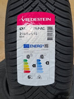 Celoroční pneu - 215/55R16 93H Quatrac Vredestein - 2