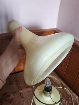 Stará stolní lampa, nejspíše Brusel - 2