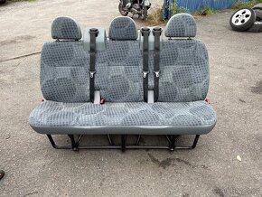 PRODÁM TROJSEDAČKY NA FORD TRANSIT S PÁSY - 2