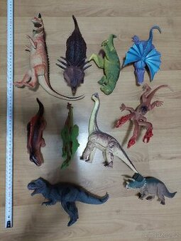 Velke figurky dinosauru sada 10.kusu - 2