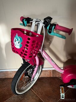 Dívčí kolo 14” B-twin Unicorn 500 - 2