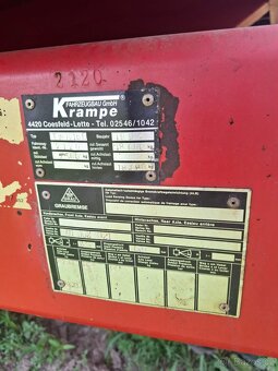 Přívěs Krampe TWK 16D - 2