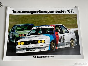 Originál BMW E30 plakát A1 - 2