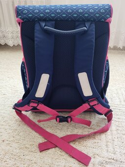 aktovka zn. Herlitz "Korunka" vč. pouzdra, pytlíku+peněžen - 2