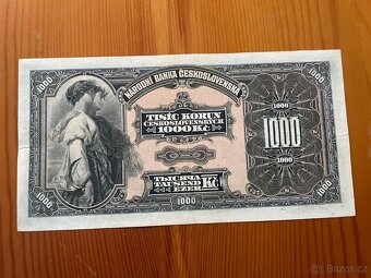 1000 Kč 1932. NEPERFOROVANA - 2
