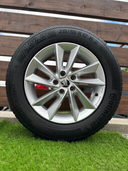 Alu kola 5x112 r17 s pneu (kodi17) - 2