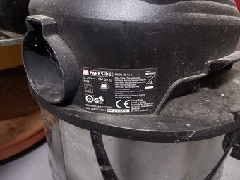 aku vysavač Parkside 20V pro mokré a suché vysáv. - 2