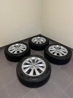 Originální alu kola Škoda a pneu CONTINENTAL - 2
