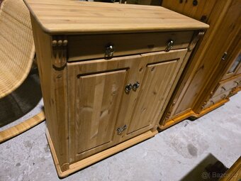 Komoda Botník Dřevo 39x80 výšká 93  cm - 2