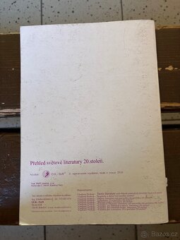 prodám skripta Přehled světové literatury 20.století - 2