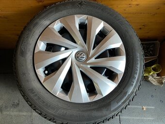 Zimní kola VW POLO - 15" 5x100 + MICHELIN 185/65R15 2022 - 2