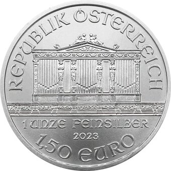 Stříbrná investiční mince Wiener Philharmoniker 1 Oz - 2