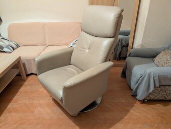 Kožené křeslo Xora - 2