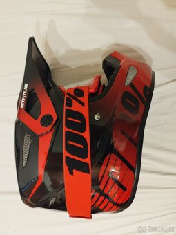 Helma 100% STATUS 2018 + brýle 100% - 2