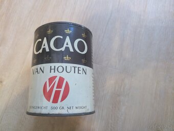 🎒 Kolekce retro plechovek od kakaa – 50 Kč 🎒 - 2