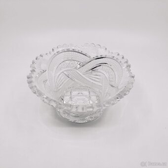 Broušená křišťálová mísa - 2