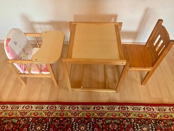 2 židle a stoleček - 2