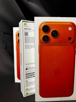 Apple iPhone 17 Pro Max 512 Orange CZ 3letá záruka - 2