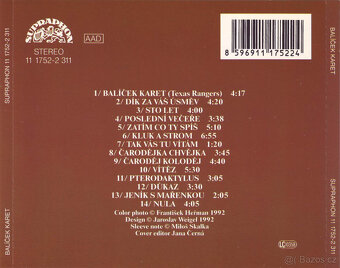 CD Miroslav Černý - Balíček Karet - 2