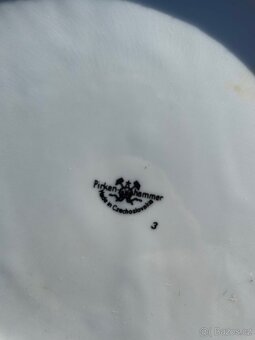 Porcelánový talíř Písek - 2