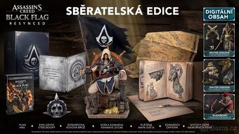 Koupím - AC: Black Flag Resynced Collector's Edition - 2