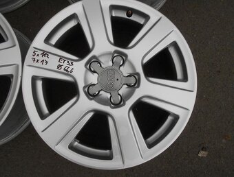 Alu disky originál Audi 17", 5x112, ET 33, šíře 7J - 2