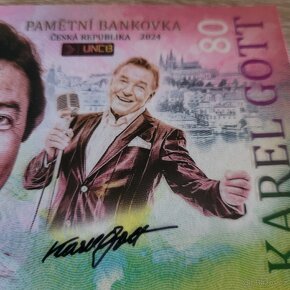 Bankovka Karel Gott - 2