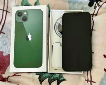 iPhone 13 Mini Green BATERIE 100% TOP - 2