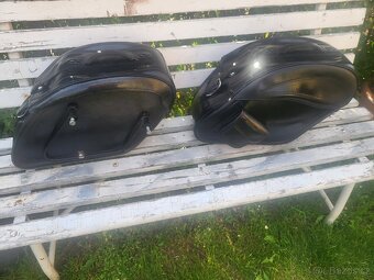Kožené kufry na chopper - 2