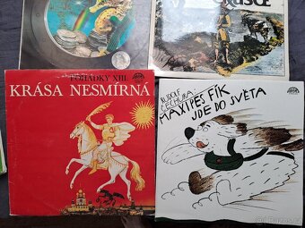 6x LP: Jules Verne - 20 tis. mil pod mořem, Robinson Crusoe - 2