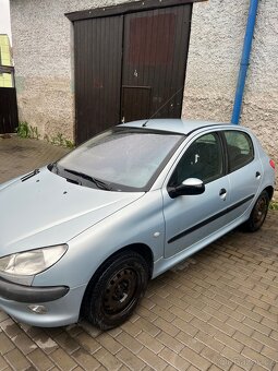 Peugeot 206 1.4, na díly jako celek, pojízdný, ND - 2