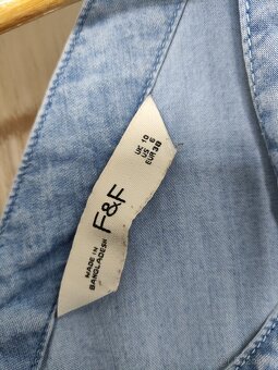 Šaty denim velikost 38 - 2