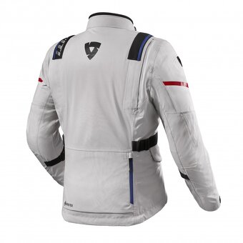 Bunda na motorku Revit Vertical GTX sv. šedá vel. L goretex - 2