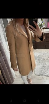 Kabát Zara vlna Manteco 85% - 2