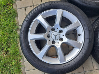 Alu kola Mercedes-Benz 16" 5x112 + pneu 205/55/16 - 2