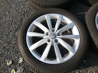 alu VW Golf 7 Dijon 6Jx17 ET48, zimní pneu 205/50/17 - 2