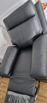 Kožené křeslo polohovací - 2