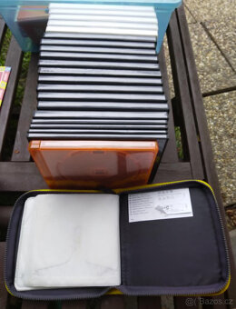 Prázdné plastové obaly na DVD, CD a pouzdro - 2