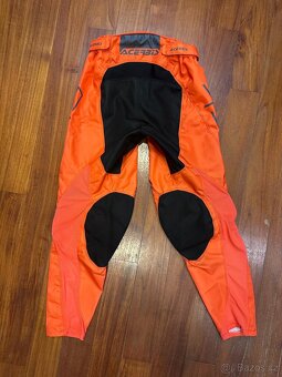 MX dětské kalhoty motokros junior track oranz, vel-28 - 2