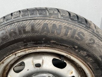 Prodám , Pneu 155/80/13 , disk 5x100 - 2