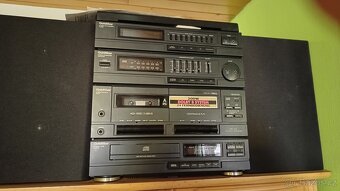 Hifi věž + 2 velké reproduktory - 2