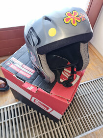Dětská helma na lyže SCOTT + bryle - 2