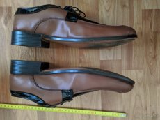 Kožené polobotky vel. 44 z Turecka - 2