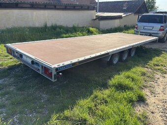 Přívesný vozík - plato 6x2,15m 3nápravy 3500kg - 2