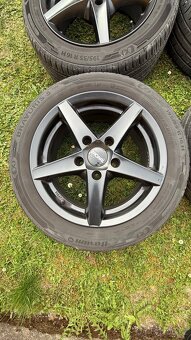 alu kola bmw r16 + pneu 195/55/16 - 7mm - 2