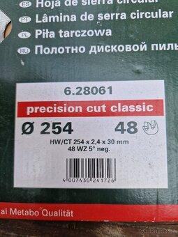 Kotouče Metabo,Bosch Nove - 2